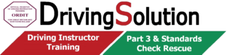 Driving Solution – Driving Instructor Training